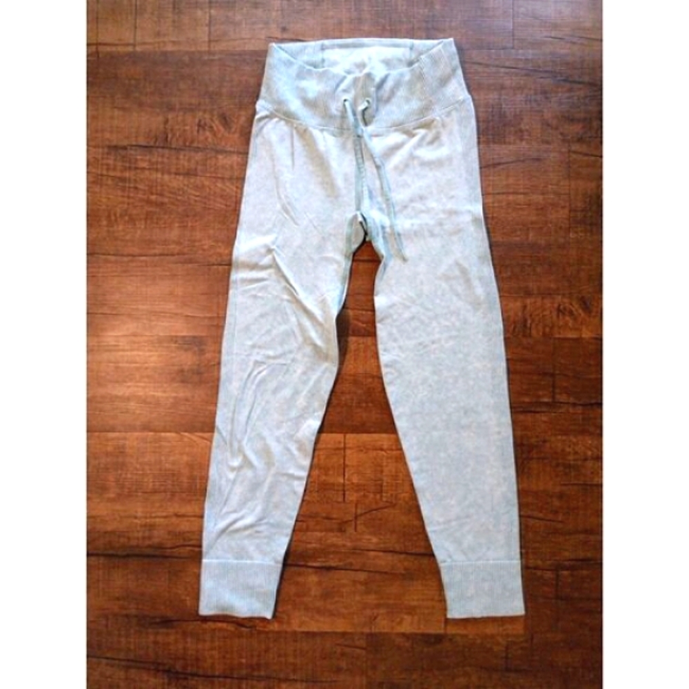 PINK Active Tie Dye Athletic Legging Pants Medium Seafoam Green